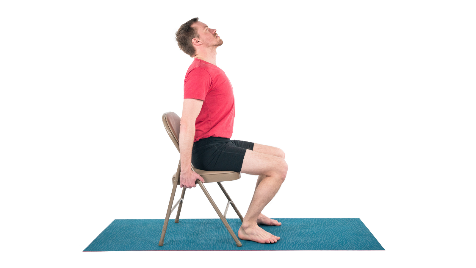 Seated Cat/Cow Pose, a gentle way to practice yoga especially if you have arthritis
