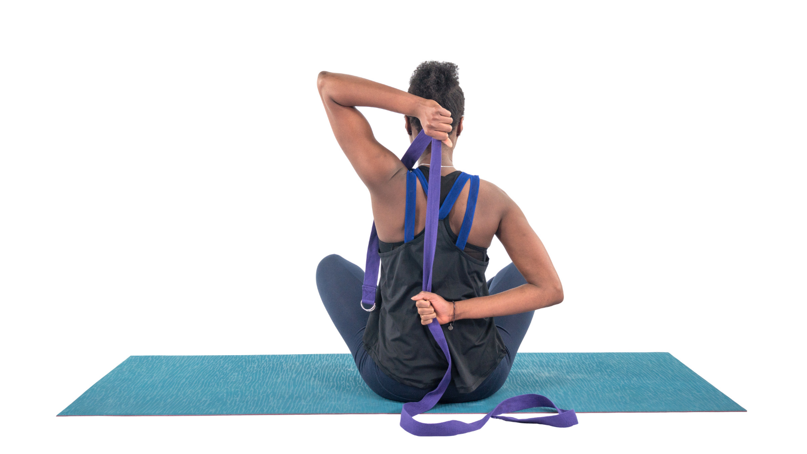 open your shoulders with Gomukhasana Arms or Cow-Faced Pose Arms with a strap