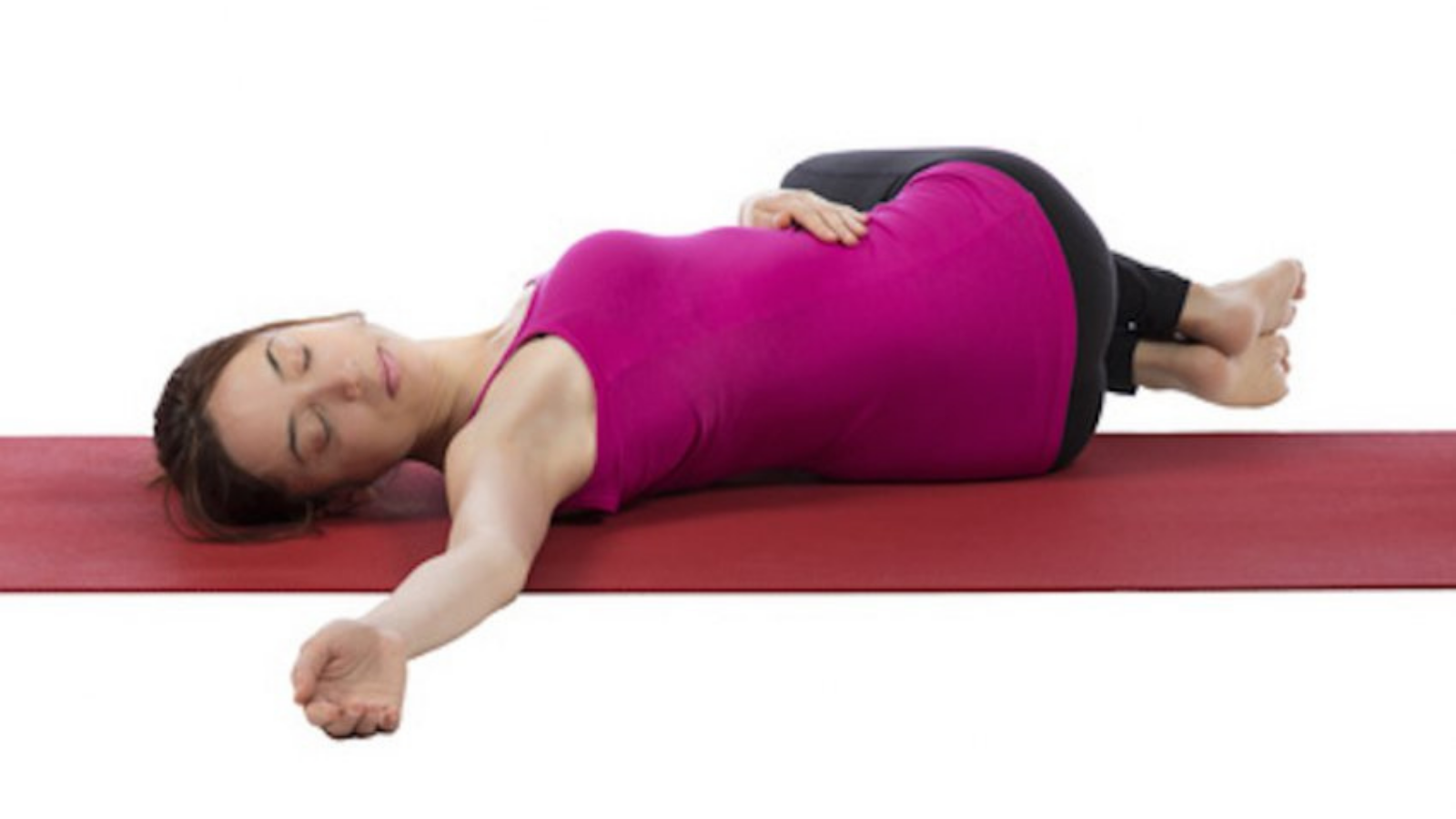 Revolved Belly Pose as preparation for other heart-opening yoga poses